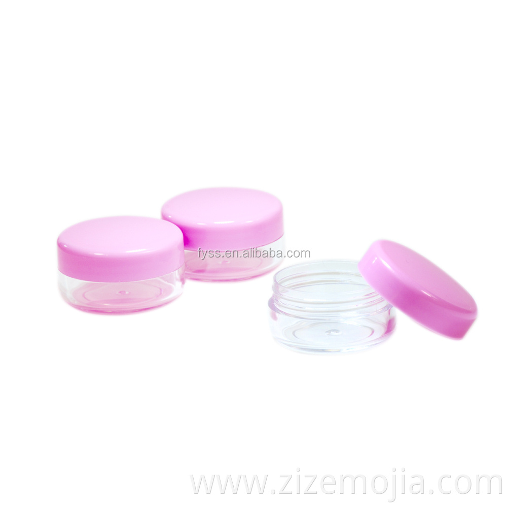 Wholesale design cosmetic packaging lotion empty plastic cream jar